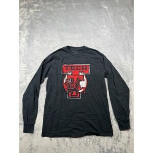 Texas Tech Red Raiders Shirt Mens Medium Black The Victory NCAA Football Sports